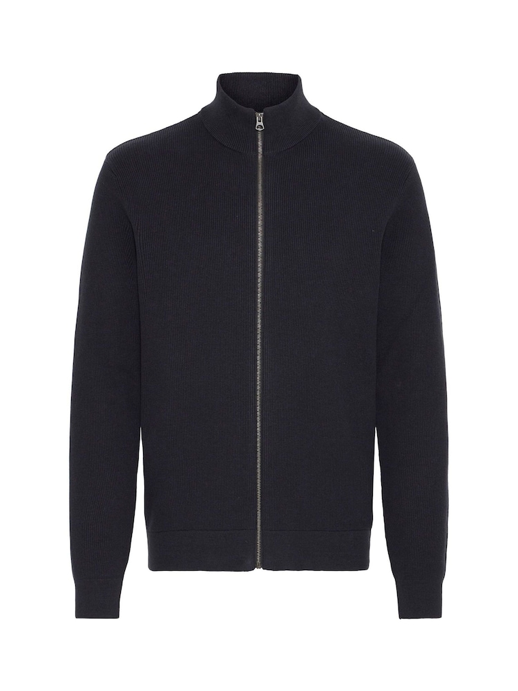 Blend Black Zip Through Knitted Jumper - Image 5 of 5 Blend Black Zip Through Knitted Jumper - Image 5 of 5