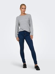ONLY Long Sleeve Round Neck Rib Cuff Jumper - Imagen 2 de 5