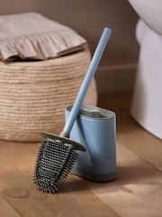 Blue Slimline Silicone Toilet Brush - Image 2 of 4