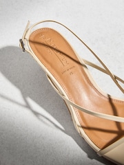 White N.Premium Leather Low Strappy Sandal - Image 10 of 10