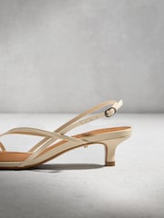 White N.Premium Leather Low Strappy Sandal - Image 9 of 10