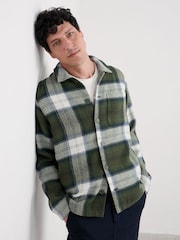 Seasalt Cornwall Green Anchor Home Jacket - Image 1 of 5