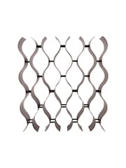 Libra Interiors Bronze Stamford Vintage Bronze 18 Bottle Wine Rack - Image 2 of 6