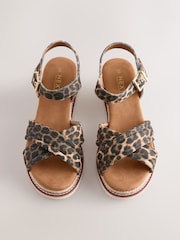Leopard - Forever Comfort® Cross Over Wedges - Bild 6 von 9