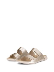 Ecco Gold COZMO Sandals - Image 2 of 4