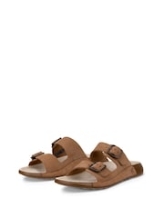 Ecco Brown Cozmo Sandals - Image 3 of 4
