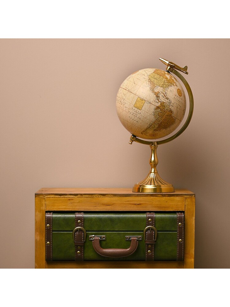 Widdop Gold Harvey Makin Based Decorative Globe - Image 2 of 4 Widdop Gold Harvey Makin Based Decorative Globe - Image 2 of 4