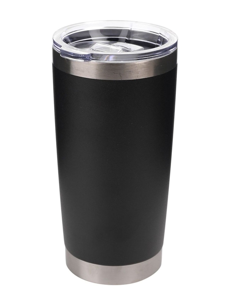Widdop Black Harvey Makin Steel Tumbler 20oz - Image 1 of 3 Widdop Black Harvey Makin Steel Tumbler 20oz - Image 1 of 3