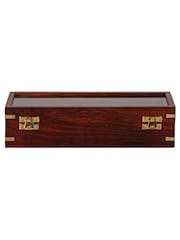 Widdop Brown Harvey Makin Wooden Watch Box - Image 3 of 4