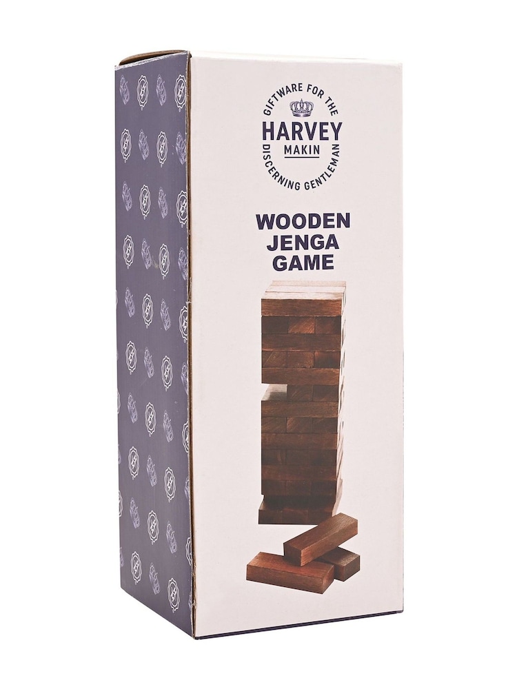 Widdop Brown Harvey Makin Wooden Stacking Block Set - Image 4 of 4 Widdop Brown Harvey Makin Wooden Stacking Block Set - Image 4 of 4