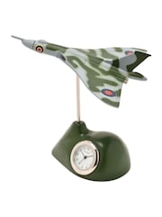 Widdop Green RAF Miniature Clock Vulcan - Image 2 of 3