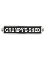 Widdop Silver Harvey Makin Sign Grumpys Shed - Image 1 of 2