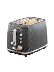 Daewoo Black Cascade 2 Slice Toaster - Image 2 of 6