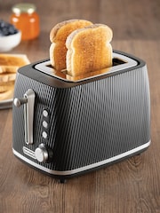 Daewoo Black Cascade 2 Slice Toaster - Image 4 of 6