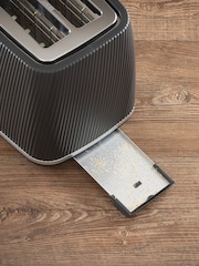 Daewoo Black Cascade 2 Slice Toaster - Image 5 of 6