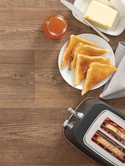 Daewoo Black Cascade 2 Slice Toaster - Image 6 of 6