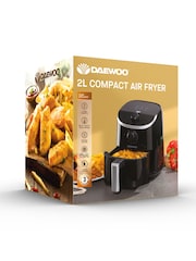 Daewoo Black 2L Single Pot Air Fryer - Image 1 of 5