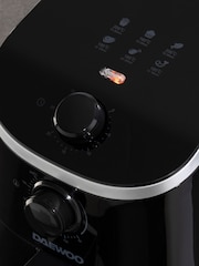 Daewoo Black 2L Single Pot Air Fryer - Image 3 of 5