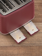 Daewoo Ruby Cascade 4 Slice Toaster - Image 5 of 6