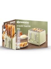 Daewoo Sage Cascade 4 Slice Toaster - Image 1 of 6