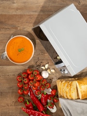 Daewoo Silver Mechanical Solo Microwave Oven 20L - Image 4 of 5