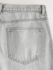 Washed Grey Barrel Fit Jeans - Image 10 of 11