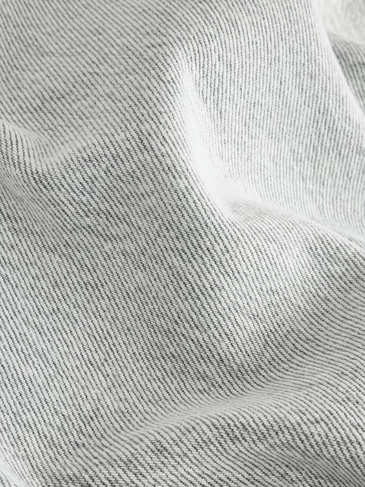 Washed Grey Barrel Fit Jeans - Image 11 of 11 Washed Grey Barrel Fit Jeans - Image 11 of 11