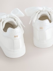 Satin ivoire - Baskets Baker by Ted Baker Ocassion Charm - Image 5 de 5