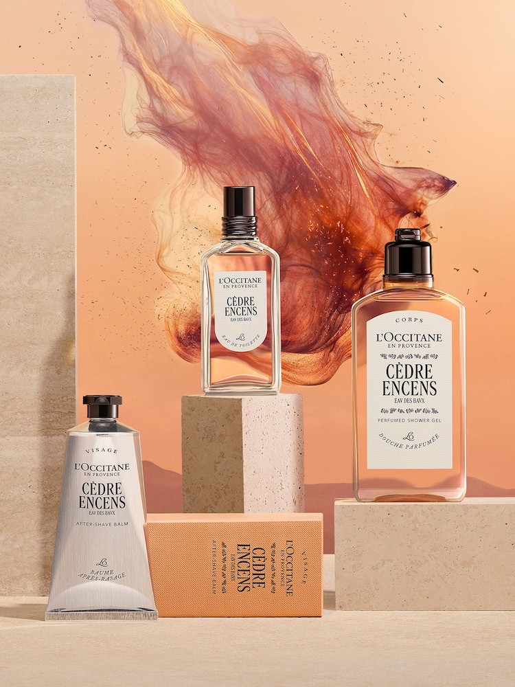 L'Occitane Cédre Encens (Formerly Eau Des Baux) After Shave Balm 75ml - Image 3 of 3 L'Occitane Cédre Encens (Formerly Eau Des Baux) After Shave Balm 75ml - Image 3 of 3