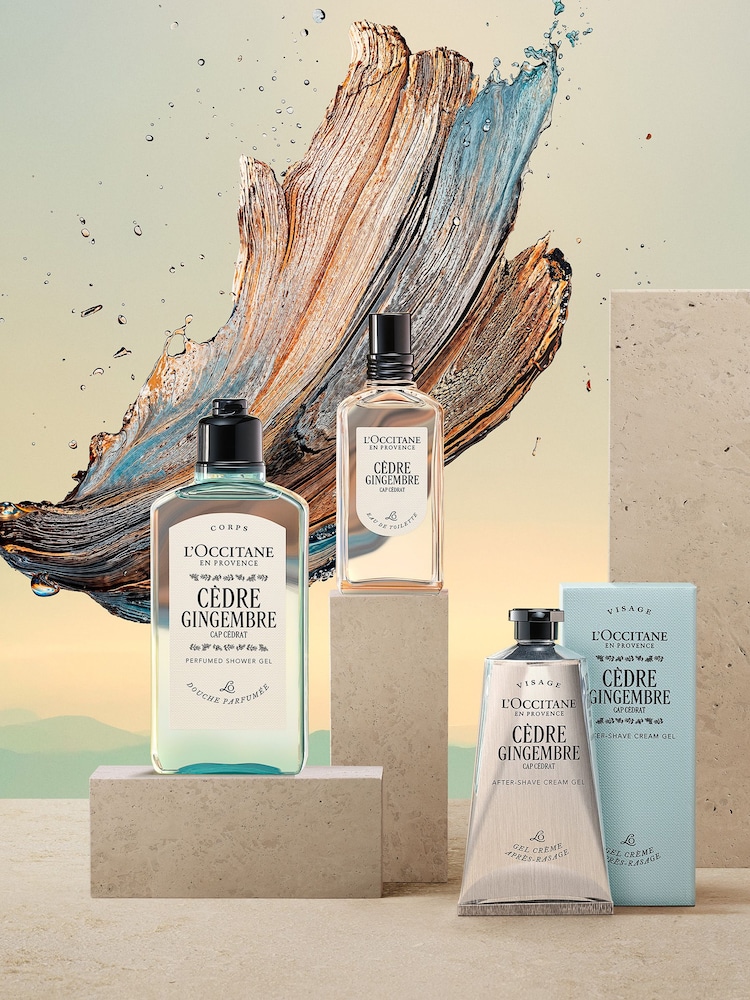 L'Occitane Cédre Gingembre (Formerly Cap Cedrat) After-Shave Cream Gel 75ml - Image 2 of 3 L'Occitane Cédre Gingembre (Formerly Cap Cedrat) After-Shave Cream Gel 75ml - Image 2 of 3