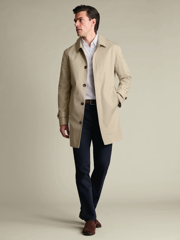 Natur - Charles Tyrwhitt Showerproof Raincoat - Bild 2 von 5 Natur - Charles Tyrwhitt Showerproof Raincoat - Bild 2 von 5