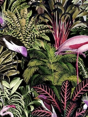 Graham & Brown Tropic Midnight 10M Wallpaper - Image 2 of 3