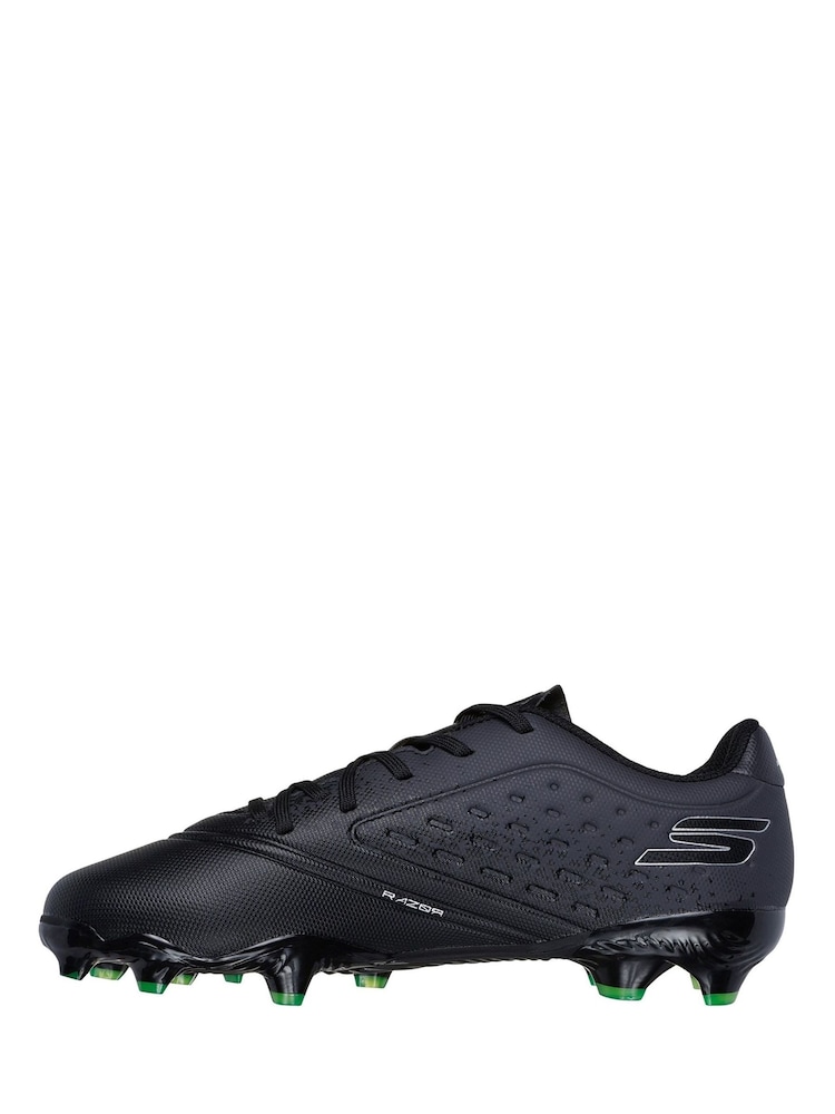 Skechers Black Razor 1.5 Jr Youth FG Boots - Image 2 of 4