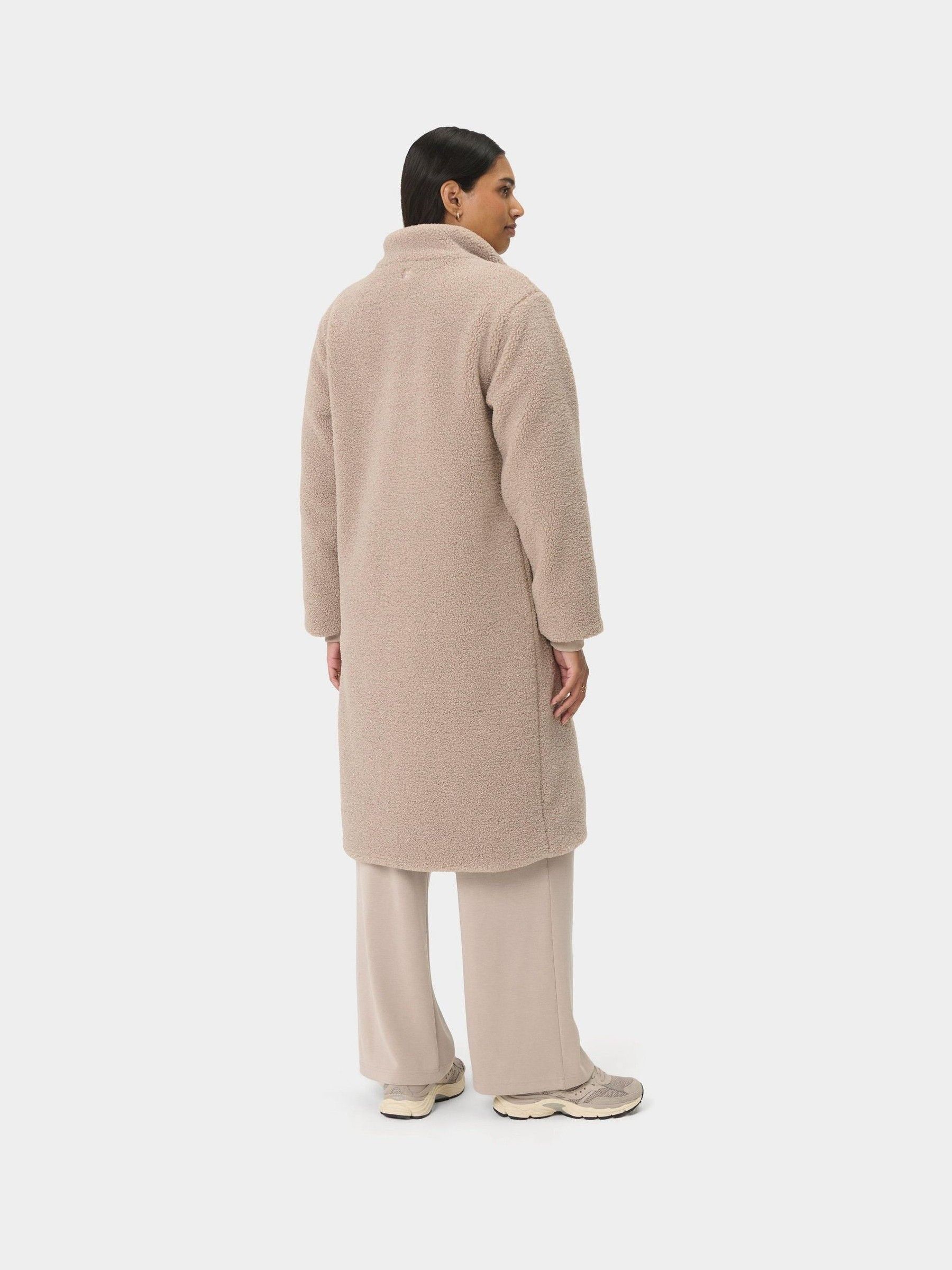 Buy Sweaty Betty Cream Navigate Fashion Texture Coat from the Next