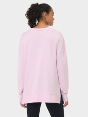 Sweaty Betty Pink After Class Longline Sweatshirt - Image 4 of 7