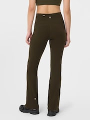 Sweaty Betty Green 32 inch inside seam Power Workout Boot Cut Leggings - Image 3 of 8