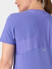 أزرق فاتح - تيشرت شبكي Breathe Easy من Sweaty Betty - صورة 5 من 7