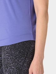 أزرق فاتح - تيشرت شبكي Breathe Easy من Sweaty Betty - صورة 6 من 7