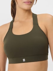 Sweaty Betty Light Green Medium Power Support Seam-Free Bra - Image 5 of 7