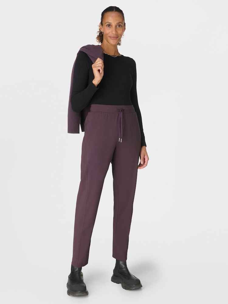 Sweaty Betty Purple 27 inch inside seam Winter Explorer Trousers - Image 1 of 7 Sweaty Betty Purple 27 inch inside seam Winter Explorer Trousers - Image 1 of 7