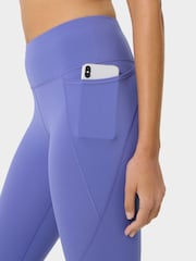 Sweaty Betty Light Blue Full Length Power Workout Leggings - Image 8 of 9