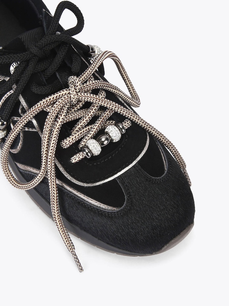 KG Kurt Geiger Black KG KURT GEIGER Black LALA Trainers - Image 5 of 5 KG Kurt Geiger Black KG KURT GEIGER Black LALA Trainers - Image 5 of 5