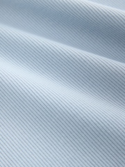 Blue Slim Fit Ribbed Vests - Image 2 of 3