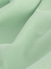 Green Slim Fit Ribbed Vest - Image 7 of 7