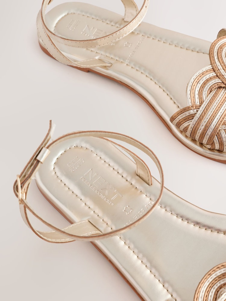 برّاق - صندل مسطح محبوك من ‪Forever Comfort®‬ - صورة 6 من 6