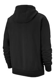 Svart - Nike Club Tröja Hoodie - Bild 5 av 6
