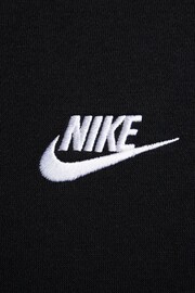 Svart - Nike Club Tröja Hoodie - Bild 6 av 6