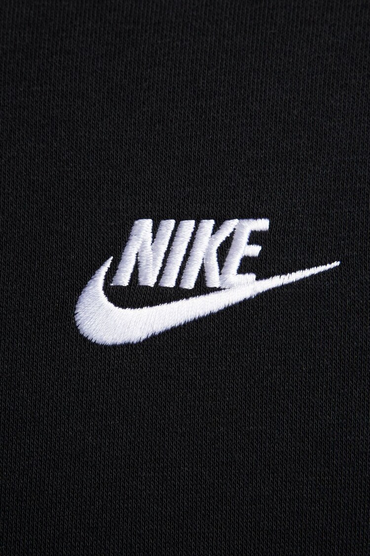 Svart - Nike Club Tröja Hoodie - Bild 6 av 6