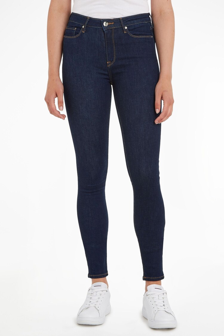 Tommy Jeans Blue Steffie Como Skinny Jean - Image 1 of 4