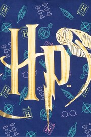Vanilla Underground Blue Girls Harry Potter Licensing Short Pyjamas - Image 4 of 5